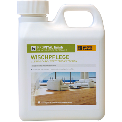 Weitzer Parkett Pflege | Pro Vital | Wischpflege