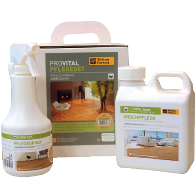 Weitzer Parkett Pflege-Set | Pro Vital | transparent