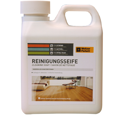 Weitzer Parkett Reinigung | alle WP Oberflächen | Seife