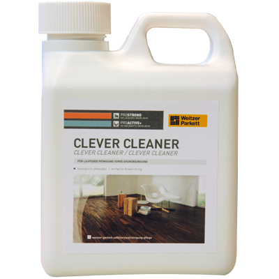 Weitzer Parkett Reinigung | lackierte WP Oberflächen | Clever Cleaner